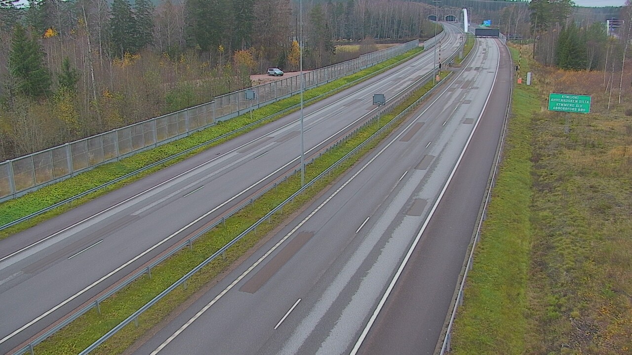 Kelikamerat Kuva Tie 7 Pyhtää Markkinamäki, puomi, itä, Pyhtää, Kymenlaakso