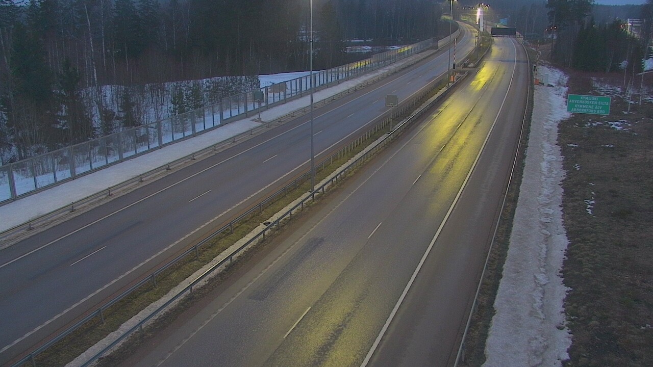 Kelikamerat Kuva Tie 7 Pyhtää Markkinamäki, puomi, itä, Pyhtää, Kymenlaakso