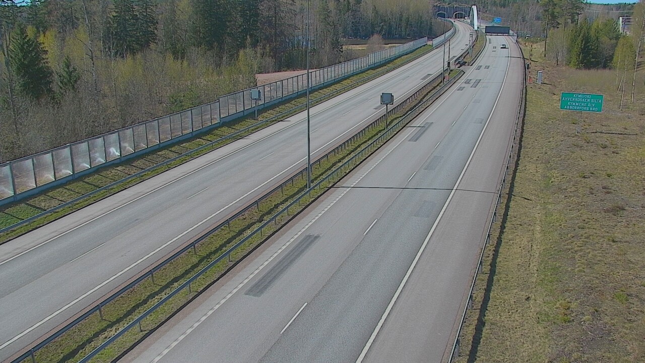 Kelikamerat Kuva Tie 7 Pyhtää Markkinamäki, puomi, itä, Pyhtää, Kymenlaakso