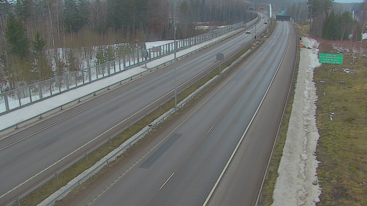 Kelikamerat Kuva Tie 7 Pyhtää Markkinamäki, puomi, itä, Pyhtää, Kymenlaakso