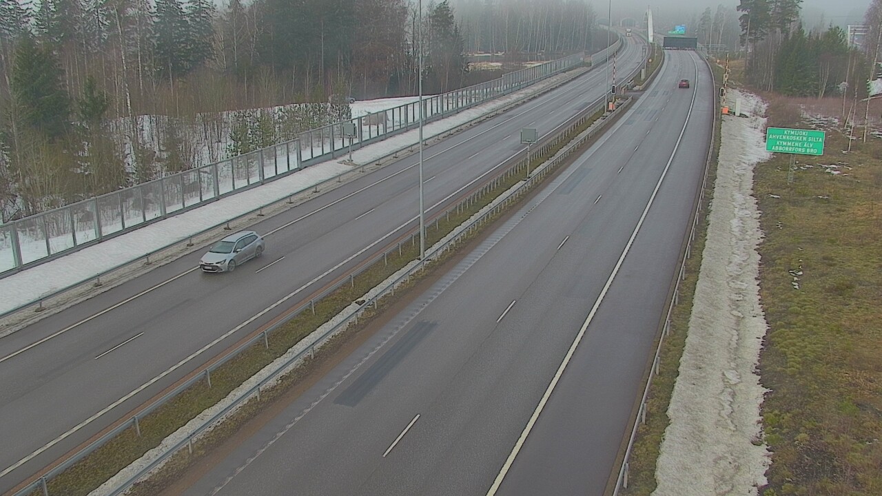 Kelikamerat Kuva Tie 7 Pyhtää Markkinamäki, puomi, itä, Pyhtää, Kymenlaakso