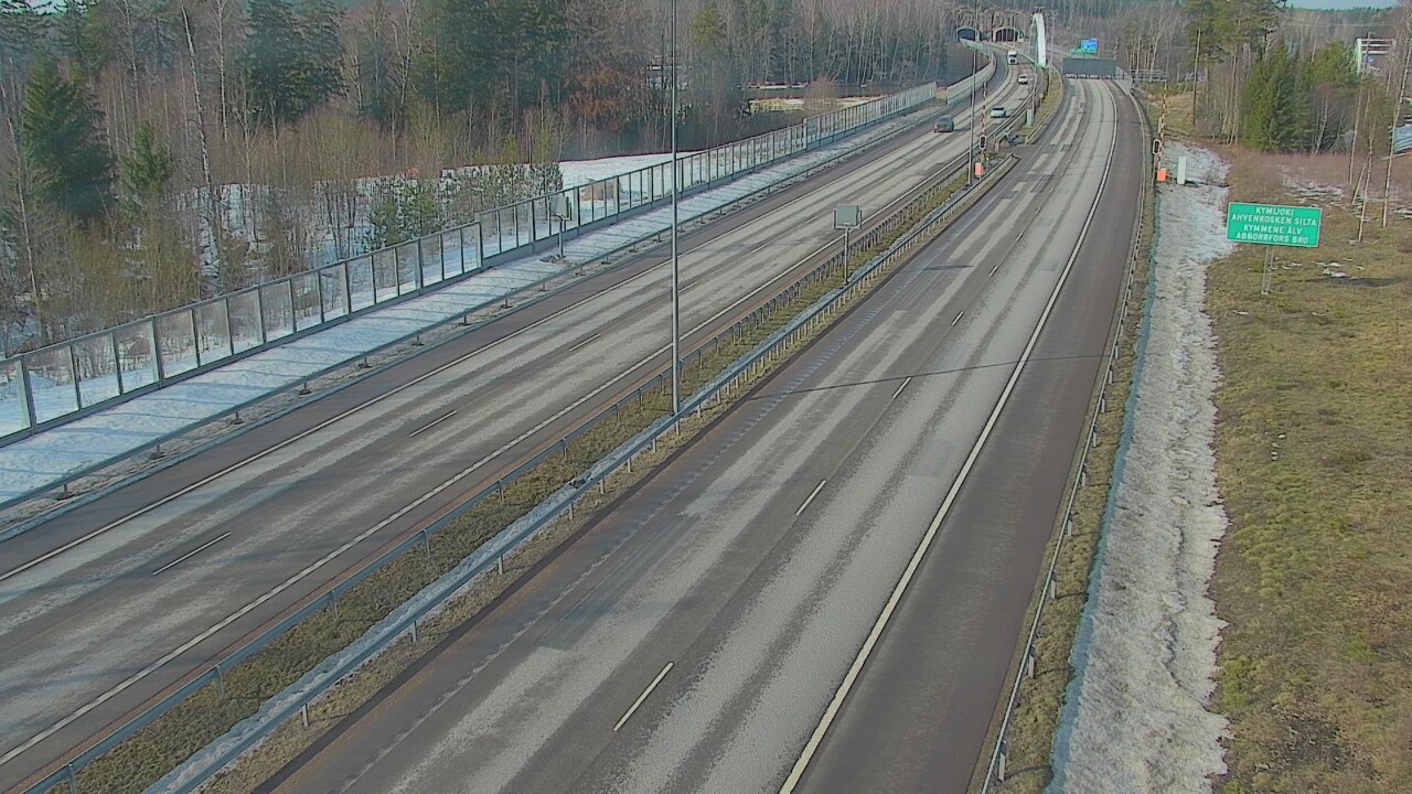 Kelikamerat Kuva Tie 7 Pyhtää Markkinamäki, puomi, itä, Pyhtää, Kymenlaakso