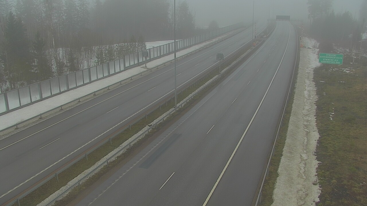 Kelikamerat Kuva Tie 7 Pyhtää Markkinamäki, puomi, itä, Pyhtää, Kymenlaakso