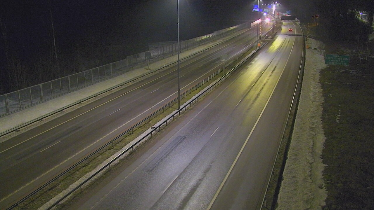 Kelikamerat Kuva Tie 7 Pyhtää Markkinamäki, puomi, itä, Pyhtää, Kymenlaakso