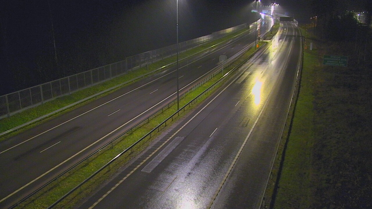 Kelikamerat Kuva Tie 7 Pyhtää Markkinamäki, puomi, itä, Pyhtää, Kymenlaakso