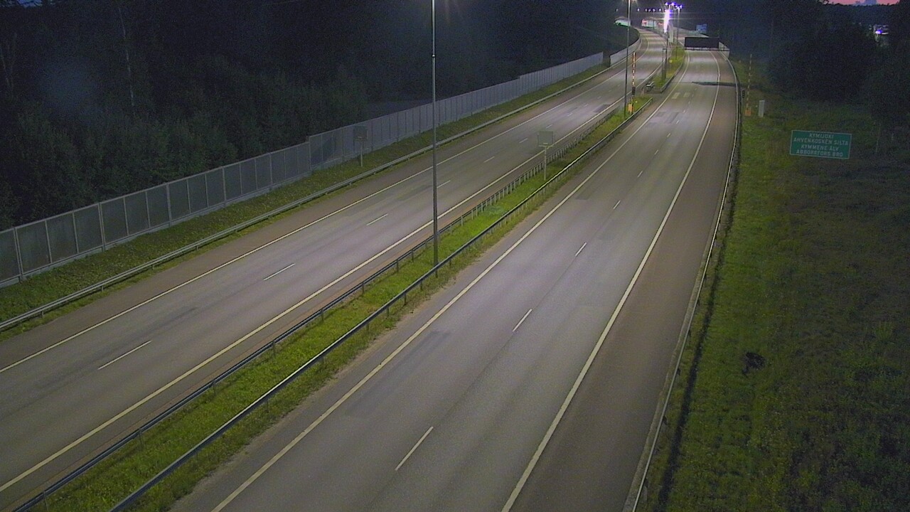 Kelikamerat Kuva Tie 7 Pyhtää Markkinamäki, puomi, itä, Pyhtää, Kymenlaakso