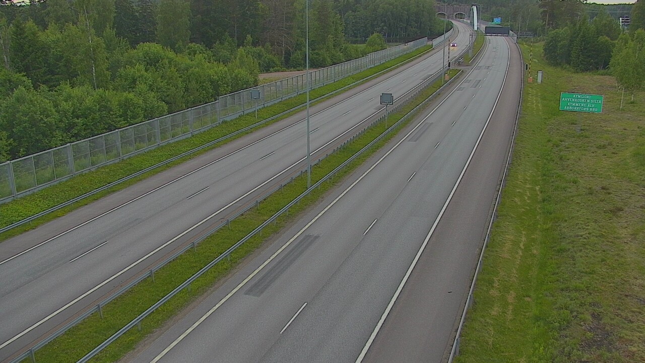 Kelikamerat Kuva Tie 7 Pyhtää Markkinamäki, puomi, itä, Pyhtää, Kymenlaakso