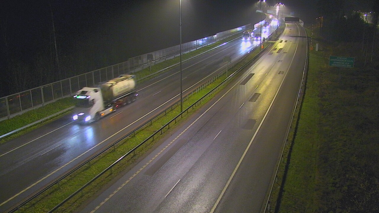 Kelikamerat Kuva Tie 7 Pyhtää Markkinamäki, puomi, itä, Pyhtää, Kymenlaakso