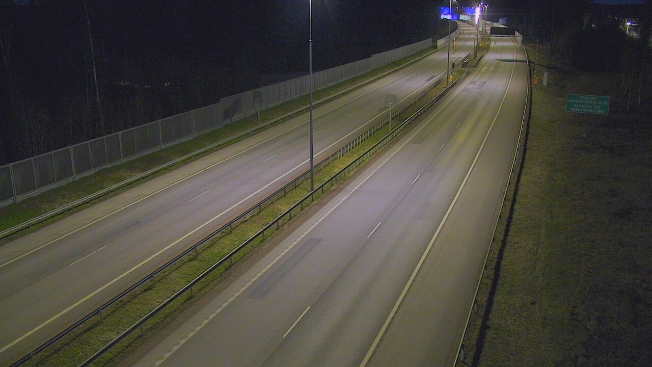 Weather Camera Image Road 7 Pyhtää Markkinamäki, boom, east, Pyhtää, Kymenlaakso
