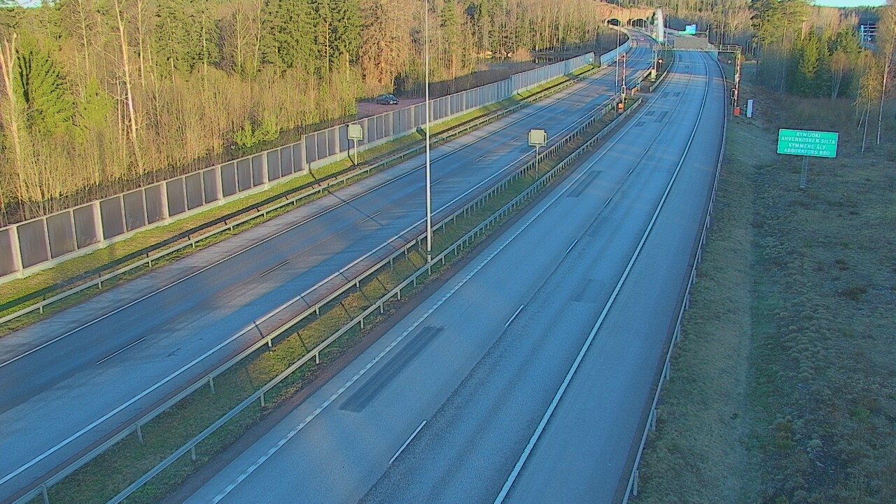 Kelikamerat Kuva Tie 7 Pyhtää Markkinamäki, puomi, itä, Pyhtää, Kymenlaakso