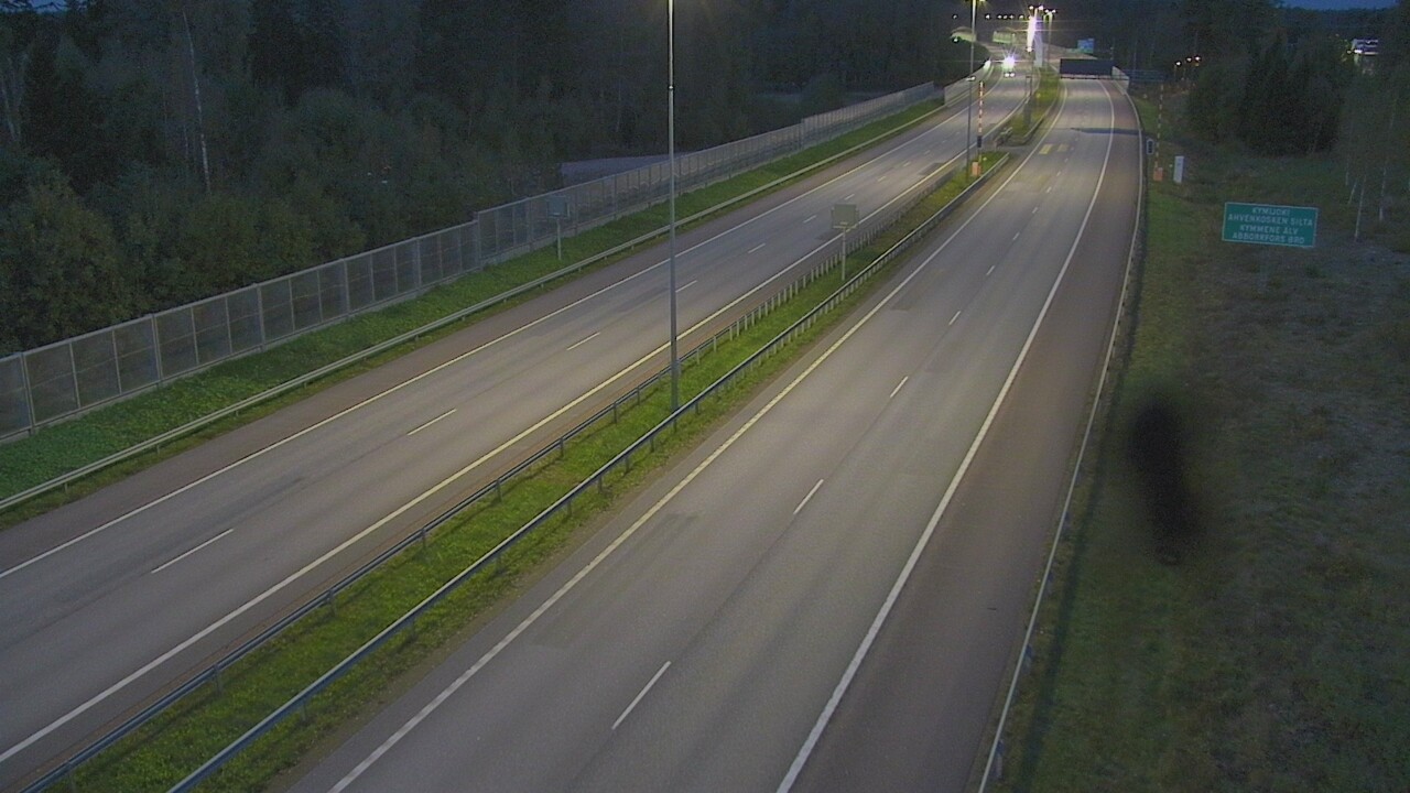 Kelikamerat Kuva Tie 7 Pyhtää Markkinamäki, puomi, itä, Pyhtää, Kymenlaakso