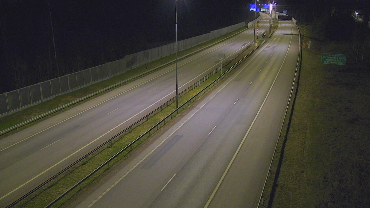 Kelikamerat Kuva Tie 7 Pyhtää Markkinamäki, puomi, itä, Pyhtää, Kymenlaakso