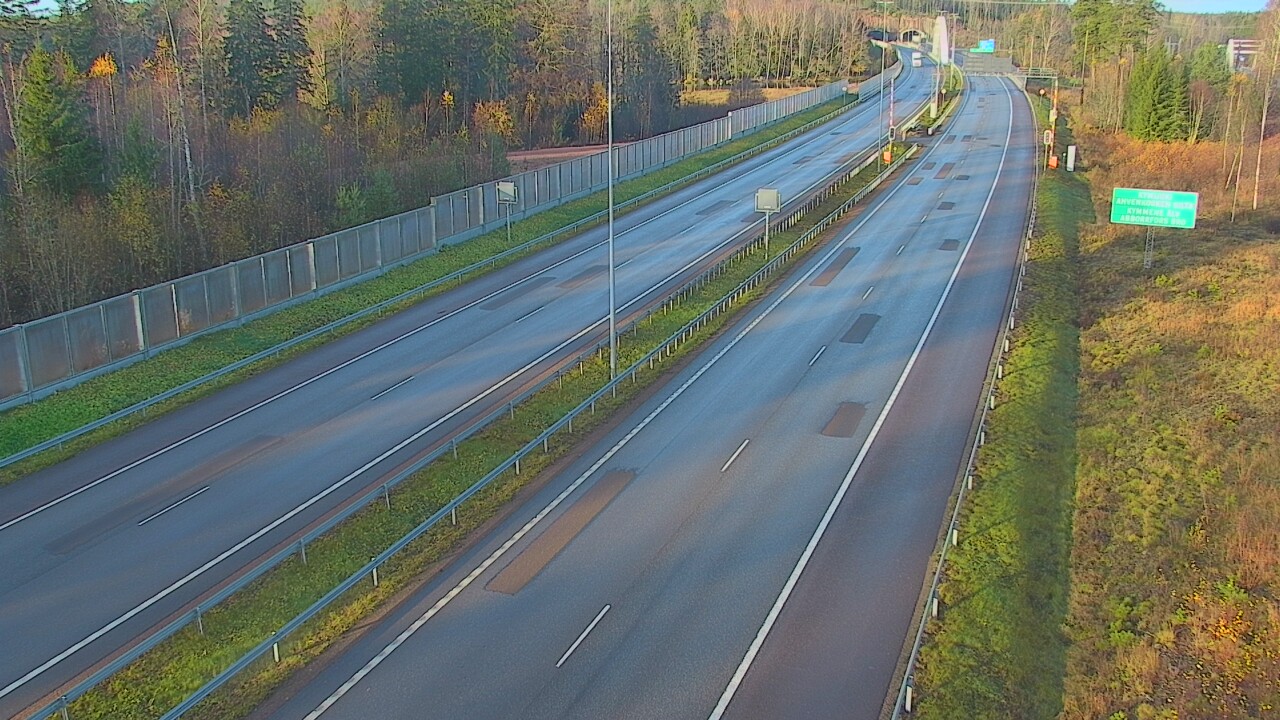 Kelikamerat Kuva Tie 7 Pyhtää Markkinamäki, puomi, itä, Pyhtää, Kymenlaakso