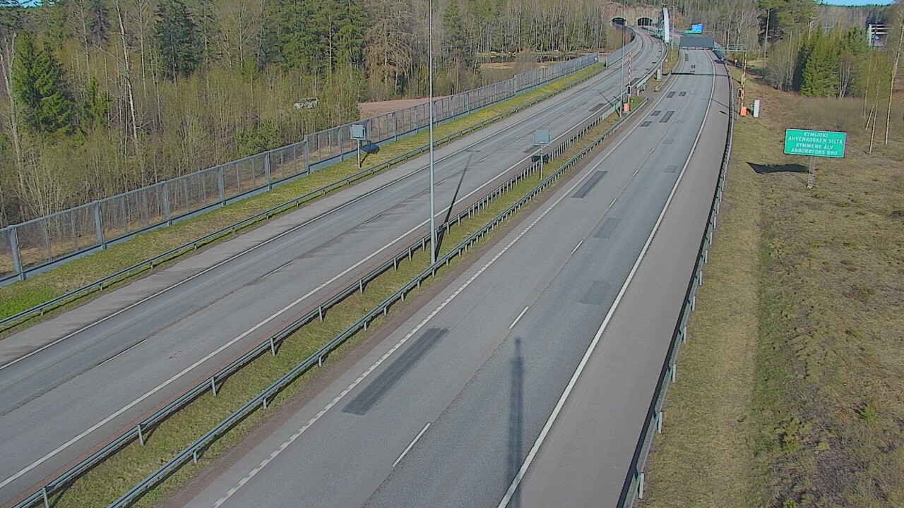 Kelikamerat Kuva Tie 7 Pyhtää Markkinamäki, puomi, itä, Pyhtää, Kymenlaakso