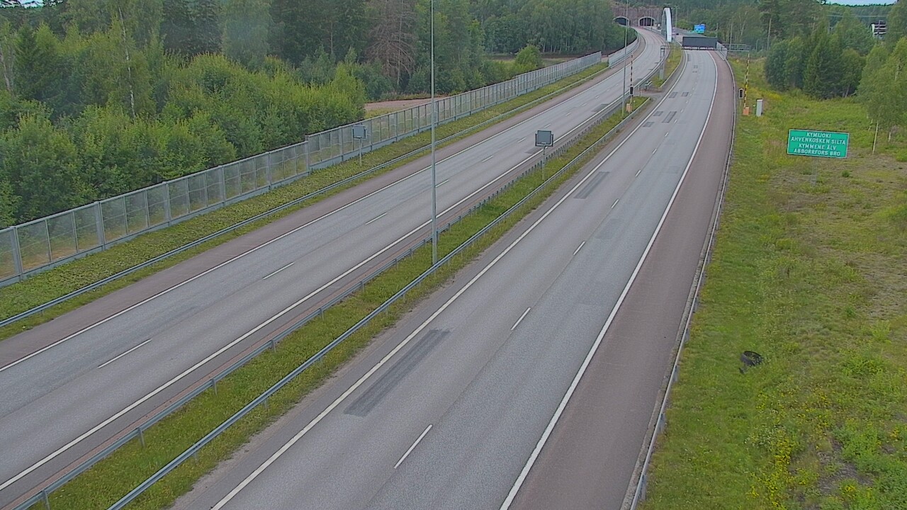 Kelikamerat Kuva Tie 7 Pyhtää Markkinamäki, puomi, itä, Pyhtää, Kymenlaakso
