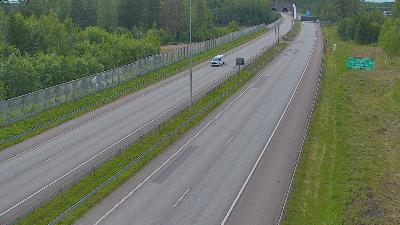 Kelikamerat Kuva Tie 7 Pyhtää Markkinamäki, puomi, itä, Pyhtää, Kymenlaakso