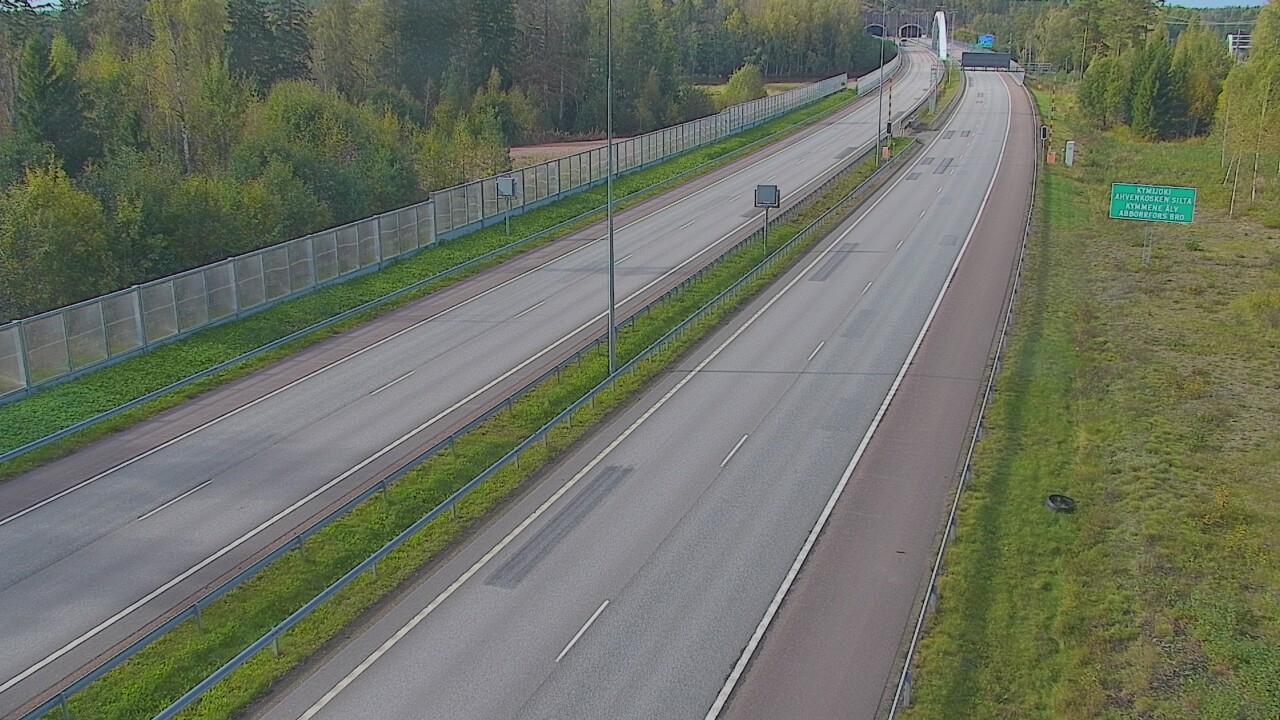 Kelikamerat Kuva Tie 7 Pyhtää Markkinamäki, puomi, itä, Pyhtää, Kymenlaakso
