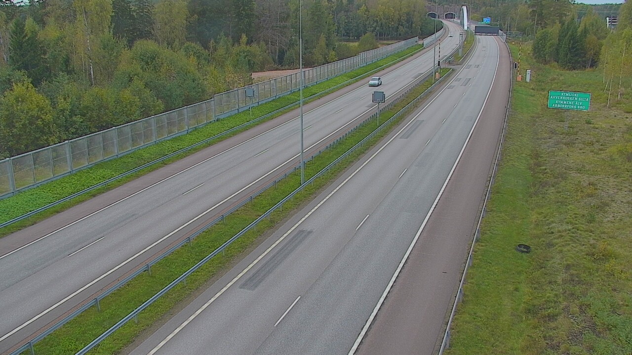 Kelikamerat Kuva Tie 7 Pyhtää Markkinamäki, puomi, itä, Pyhtää, Kymenlaakso