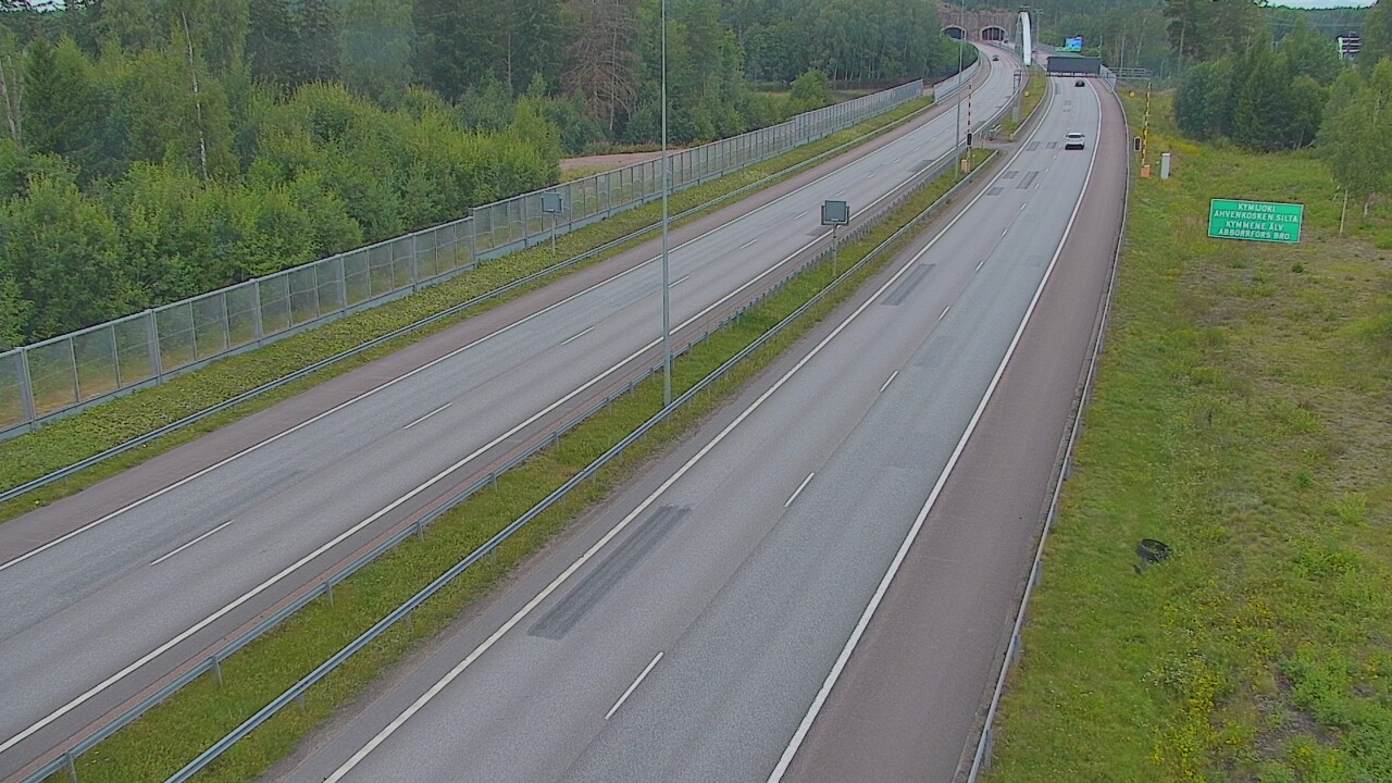 Kelikamerat Kuva Tie 7 Pyhtää Markkinamäki, puomi, itä, Pyhtää, Kymenlaakso