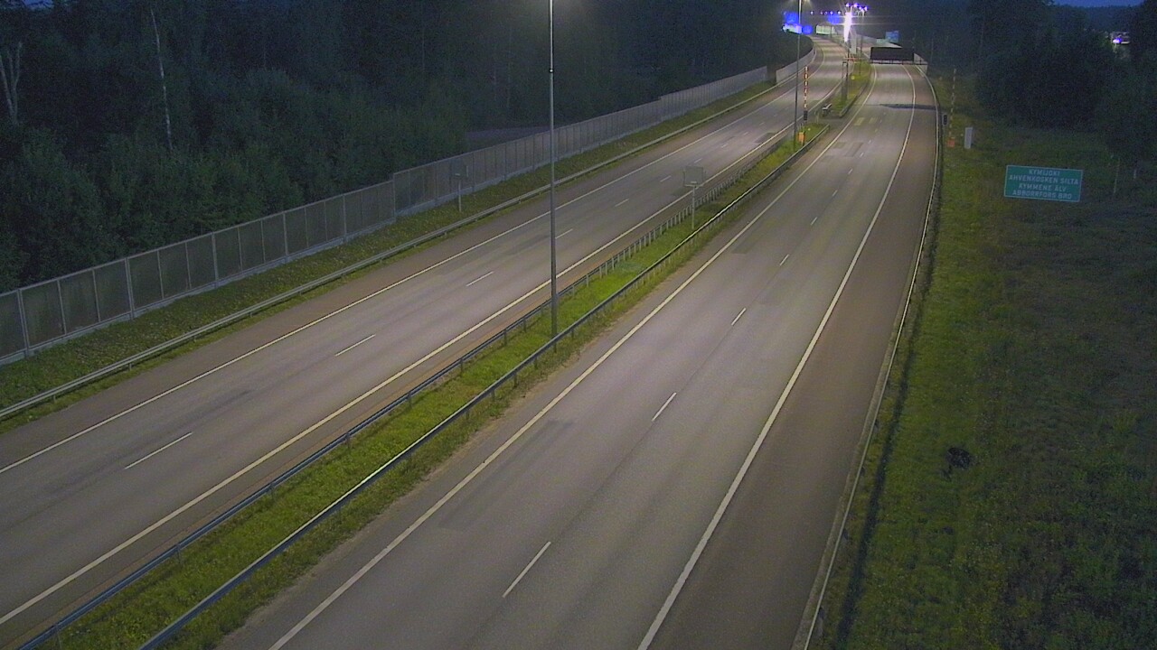 Kelikamerat Kuva Tie 7 Pyhtää Markkinamäki, puomi, itä, Pyhtää, Kymenlaakso