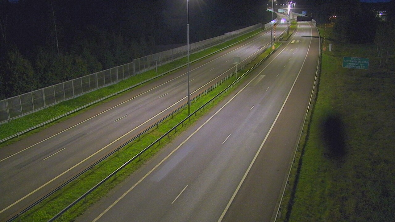 Kelikamerat Kuva Tie 7 Pyhtää Markkinamäki, puomi, itä, Pyhtää, Kymenlaakso