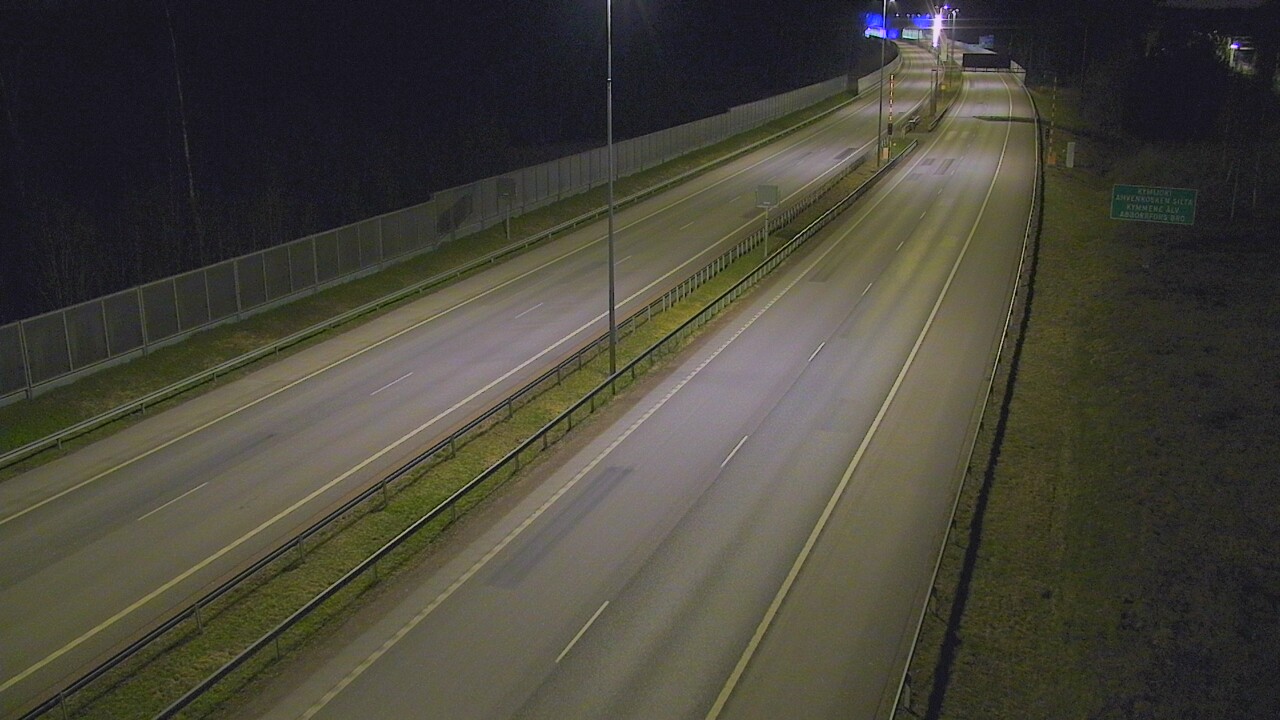 Kelikamerat Kuva Tie 7 Pyhtää Markkinamäki, puomi, itä, Pyhtää, Kymenlaakso
