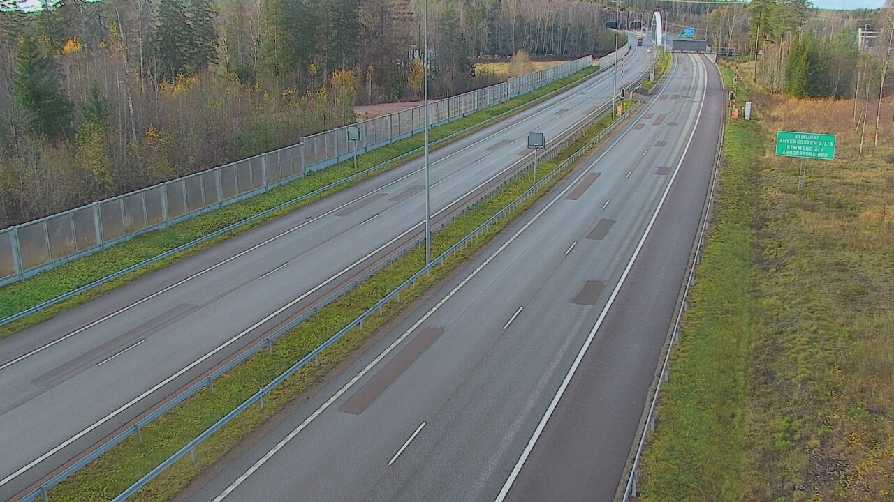 Kelikamerat Kuva Tie 7 Pyhtää Markkinamäki, puomi, itä, Pyhtää, Kymenlaakso