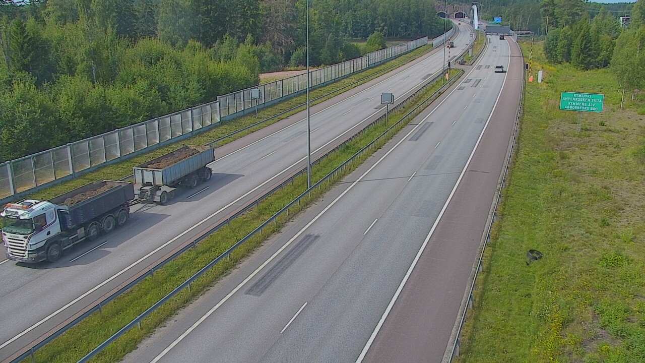 Weather Camera Image Road 7 Pyhtää Markkinamäki, boom, east, Pyhtää, Kymenlaakso