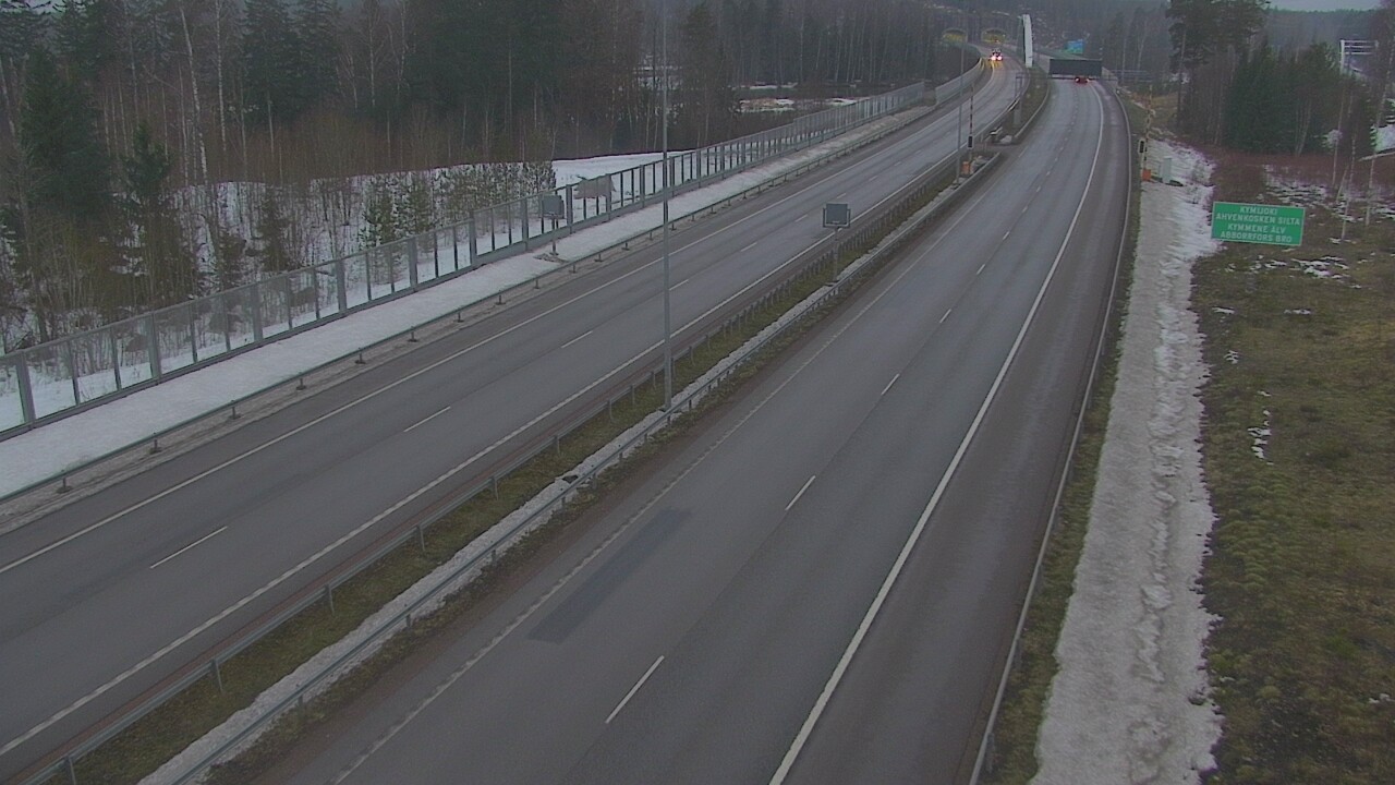 Kelikamerat Kuva Tie 7 Pyhtää Markkinamäki, puomi, itä, Pyhtää, Kymenlaakso