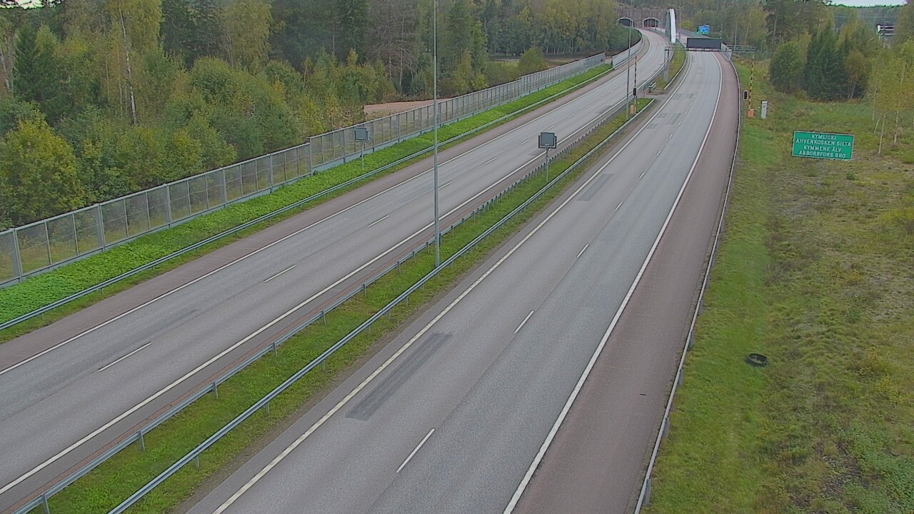 Kelikamerat Kuva Tie 7 Pyhtää Markkinamäki, puomi, itä, Pyhtää, Kymenlaakso