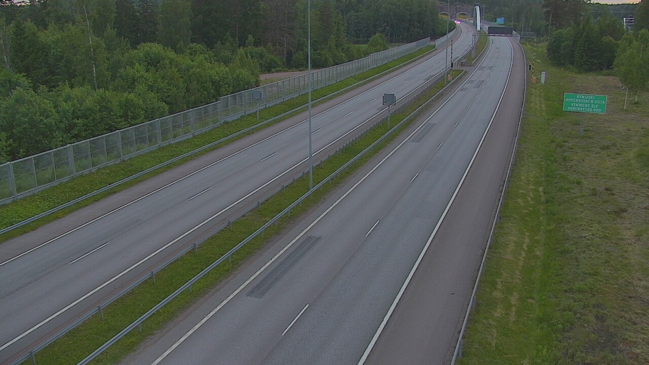 Kelikamerat Kuva Tie 7 Pyhtää Markkinamäki, puomi, itä, Pyhtää, Kymenlaakso