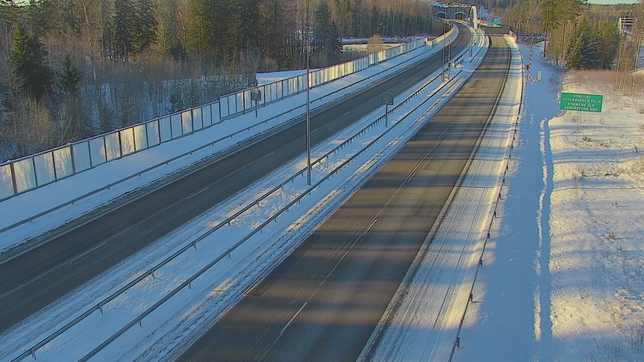 Kelikamerat Kuva Tie 7 Pyhtää Markkinamäki, puomi, itä, Pyhtää, Kymenlaakso