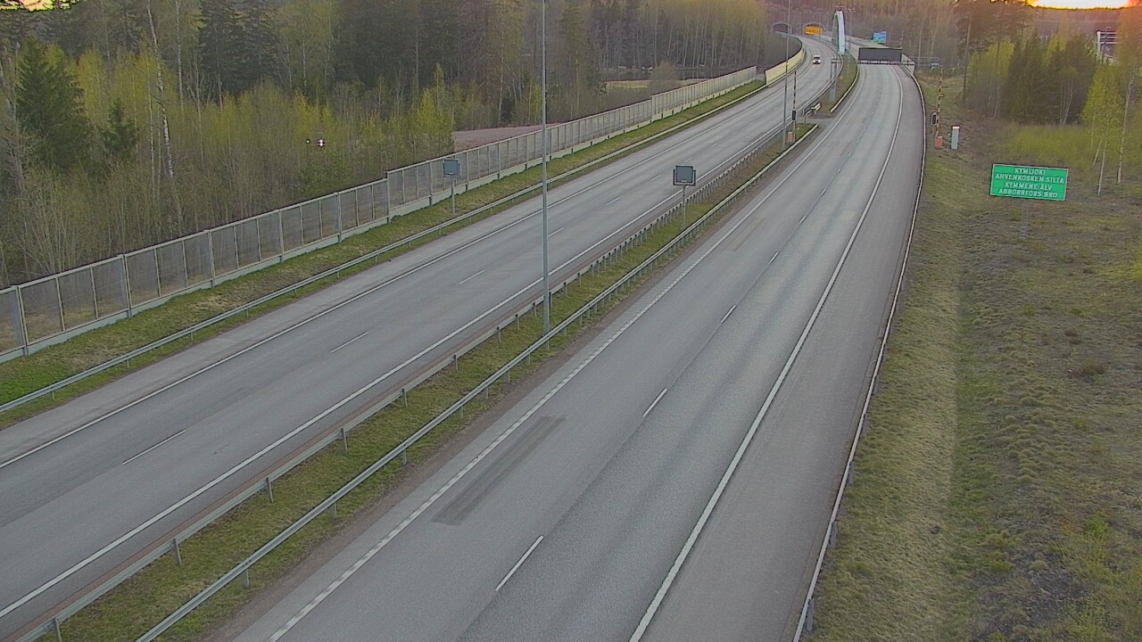 Kelikamerat Kuva Tie 7 Pyhtää Markkinamäki, puomi, itä, Pyhtää, Kymenlaakso