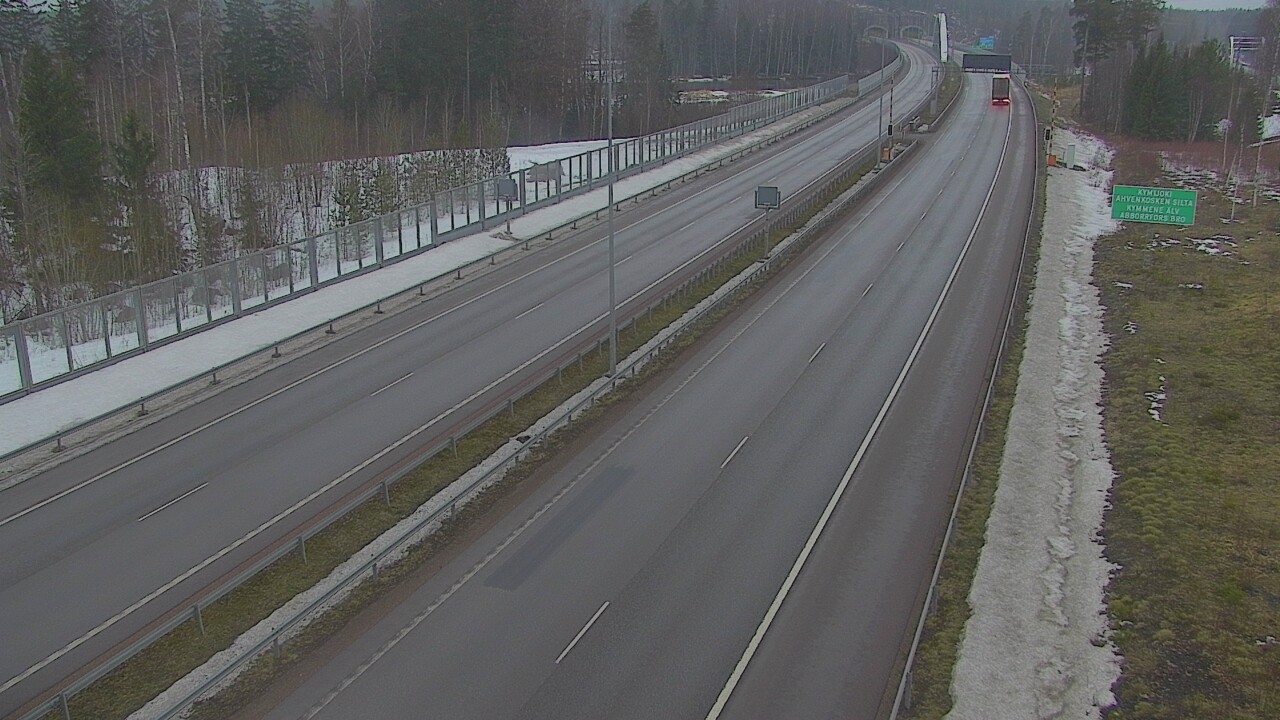 Kelikamerat Kuva Tie 7 Pyhtää Markkinamäki, puomi, itä, Pyhtää, Kymenlaakso