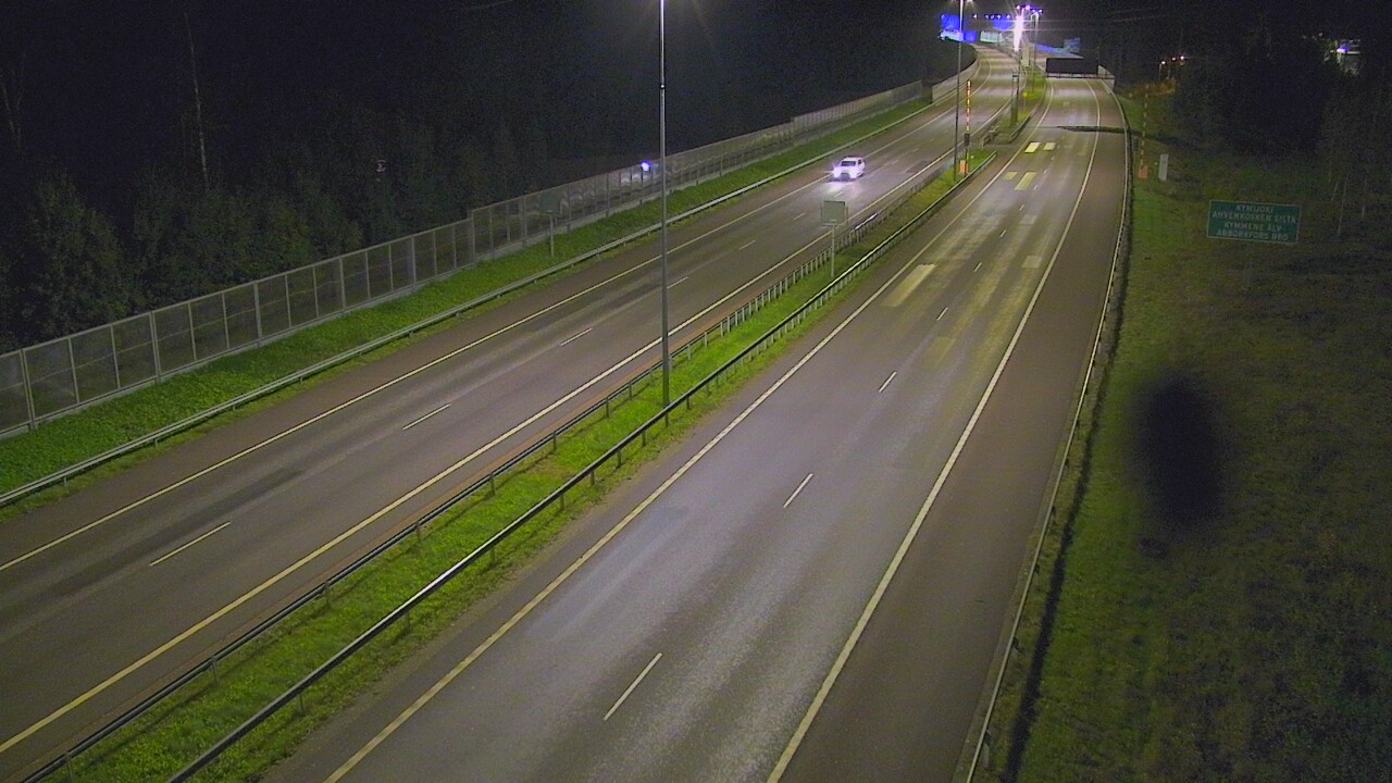 Kelikamerat Kuva Tie 7 Pyhtää Markkinamäki, puomi, itä, Pyhtää, Kymenlaakso