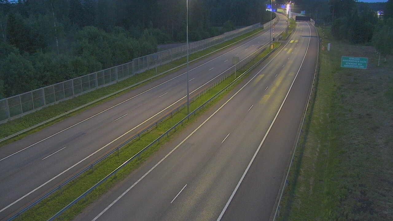 Kelikamerat Kuva Tie 7 Pyhtää Markkinamäki, puomi, itä, Pyhtää, Kymenlaakso