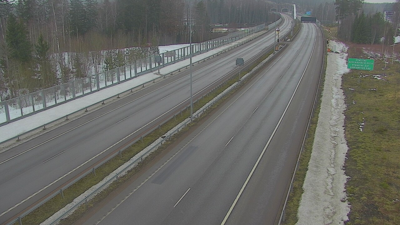 Kelikamerat Kuva Tie 7 Pyhtää Markkinamäki, puomi, itä, Pyhtää, Kymenlaakso