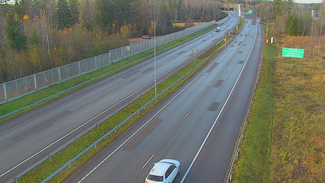 Kelikamerat Kuva Tie 7 Pyhtää Markkinamäki, puomi, itä, Pyhtää, Kymenlaakso