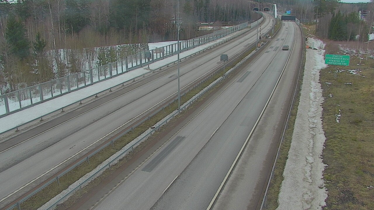 Kelikamerat Kuva Tie 7 Pyhtää Markkinamäki, puomi, itä, Pyhtää, Kymenlaakso