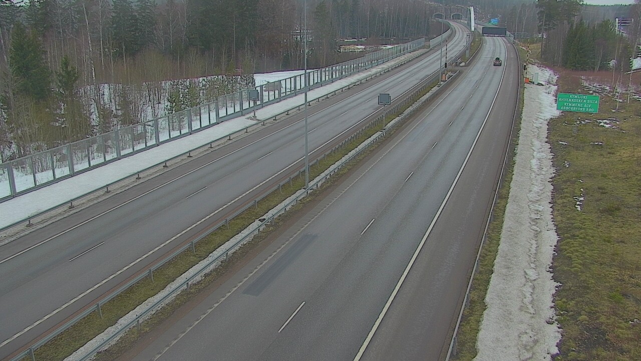 Kelikamerat Kuva Tie 7 Pyhtää Markkinamäki, puomi, itä, Pyhtää, Kymenlaakso