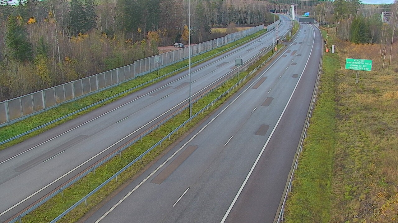 Kelikamerat Kuva Tie 7 Pyhtää Markkinamäki, puomi, itä, Pyhtää, Kymenlaakso