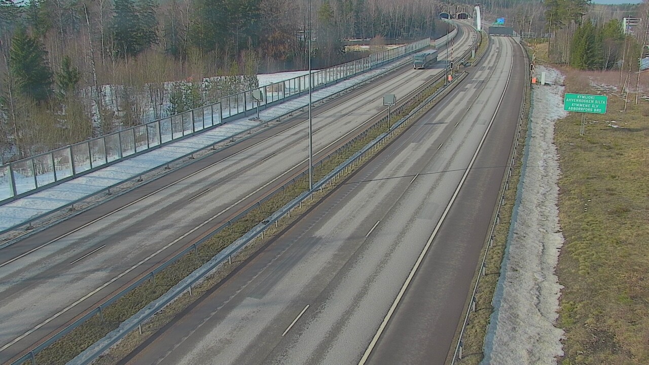 Kelikamerat Kuva Tie 7 Pyhtää Markkinamäki, puomi, itä, Pyhtää, Kymenlaakso