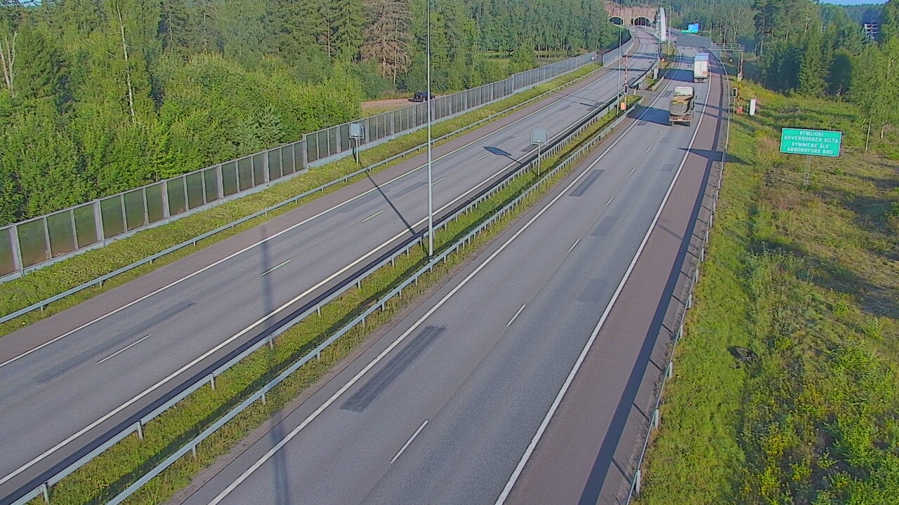 Weather Camera Image Road 7 Pyhtää Markkinamäki, boom, east, Pyhtää, Kymenlaakso