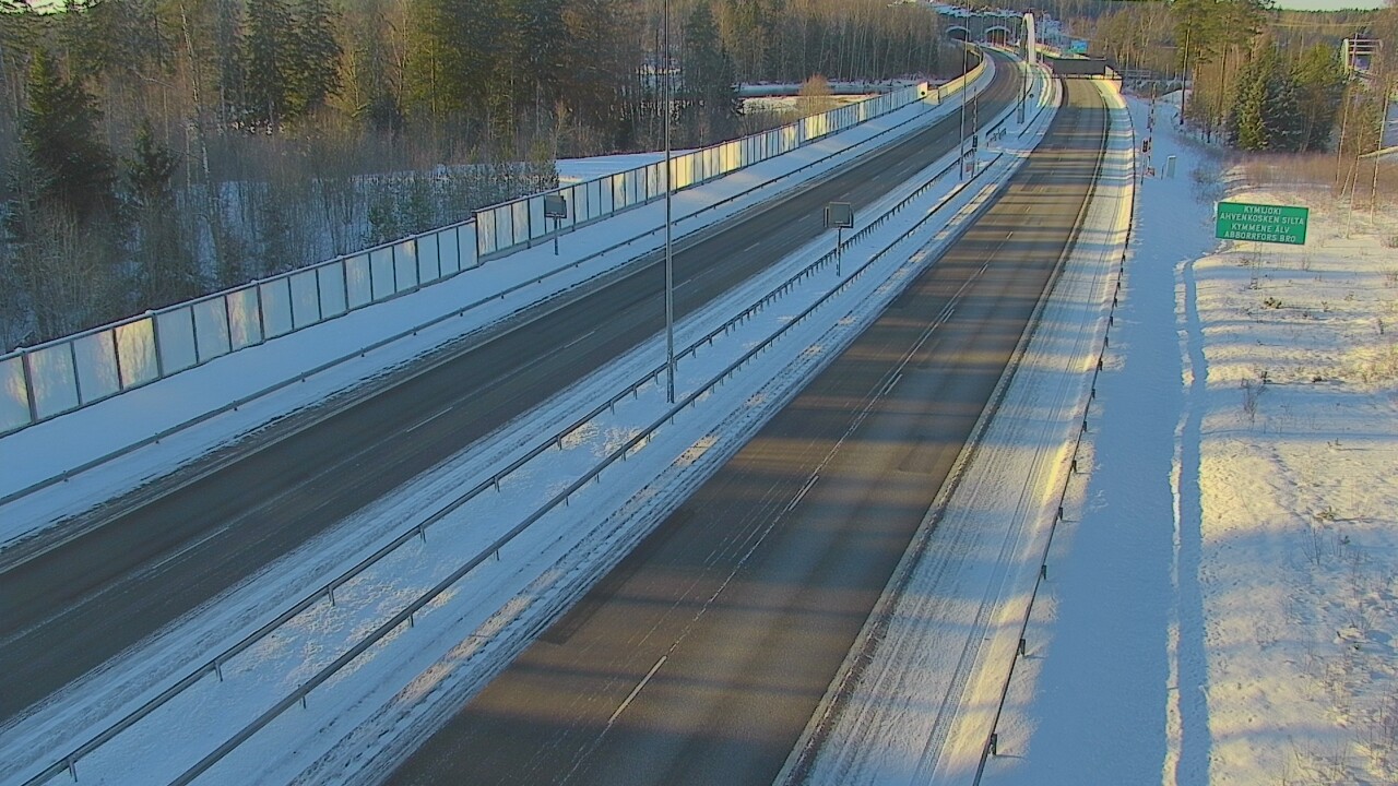 Kelikamerat Kuva Tie 7 Pyhtää Markkinamäki, puomi, itä, Pyhtää, Kymenlaakso
