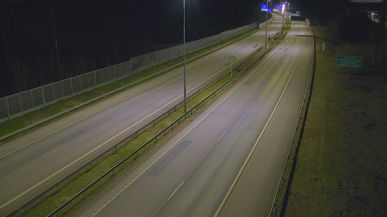 Kelikamerat Kuva Tie 7 Pyhtää Markkinamäki, puomi, itä, Pyhtää, Kymenlaakso