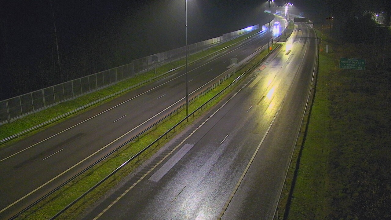 Kelikamerat Kuva Tie 7 Pyhtää Markkinamäki, puomi, itä, Pyhtää, Kymenlaakso