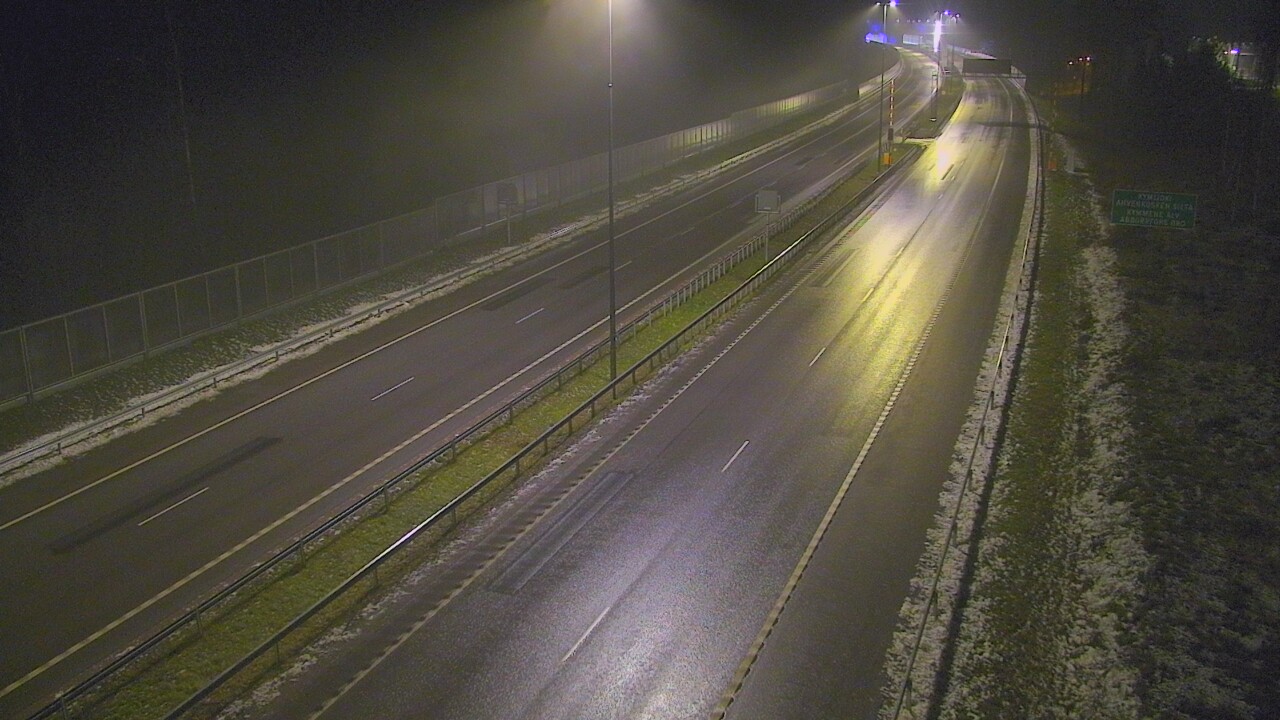 Weather Camera Image Väg 7 Pyttis Marnadsbacken , bom, öst, Pyhtää, Kymenlaakso