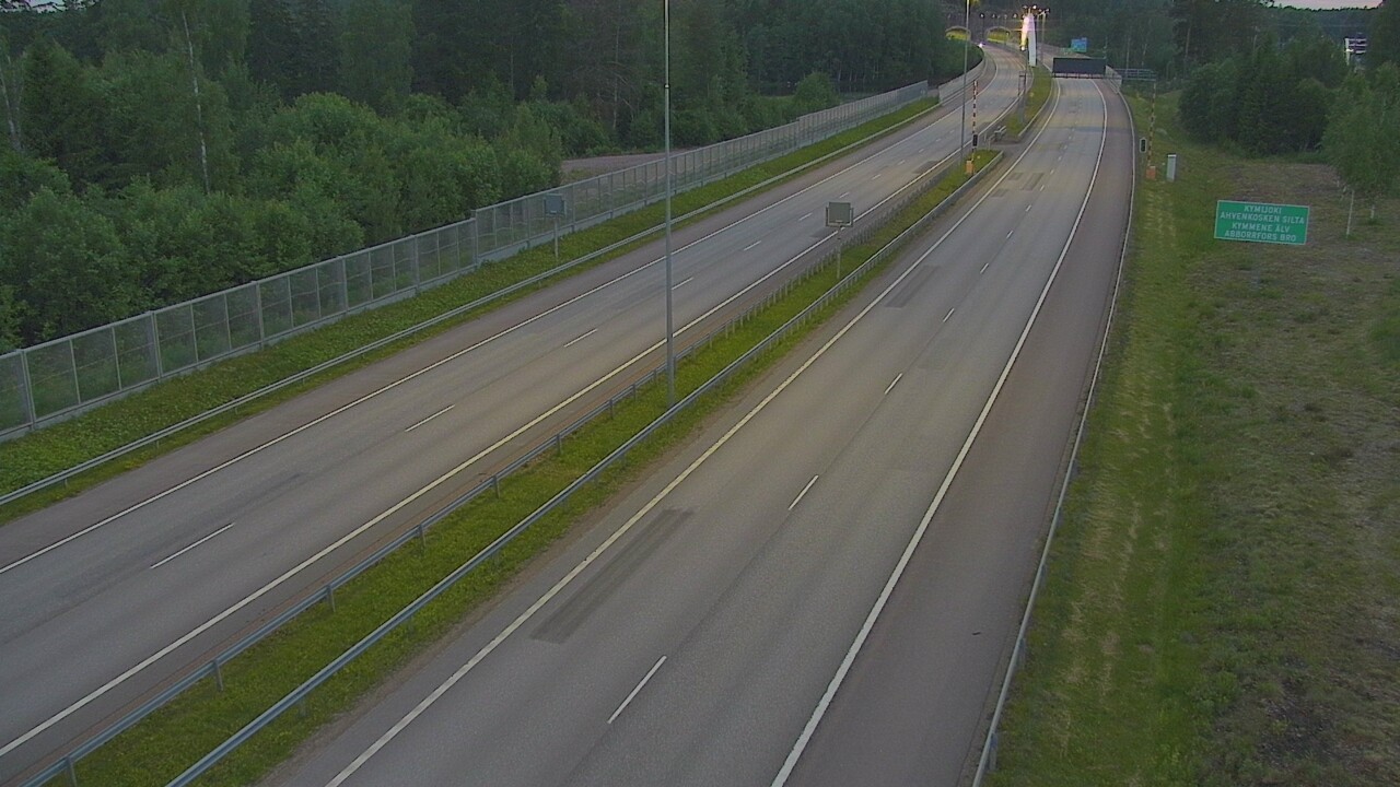 Kelikamerat Kuva Tie 7 Pyhtää Markkinamäki, puomi, itä, Pyhtää, Kymenlaakso