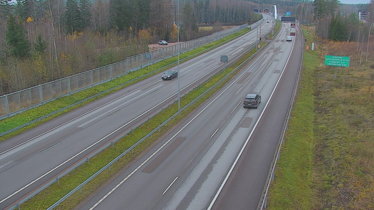 Kelikamerat Kuva Tie 7 Pyhtää Markkinamäki, puomi, itä, Pyhtää, Kymenlaakso