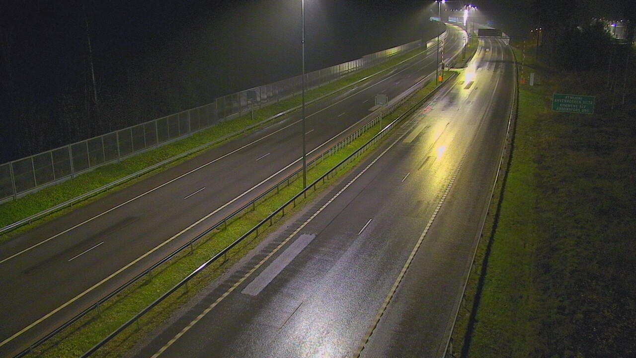 Kelikamerat Kuva Tie 7 Pyhtää Markkinamäki, puomi, itä, Pyhtää, Kymenlaakso